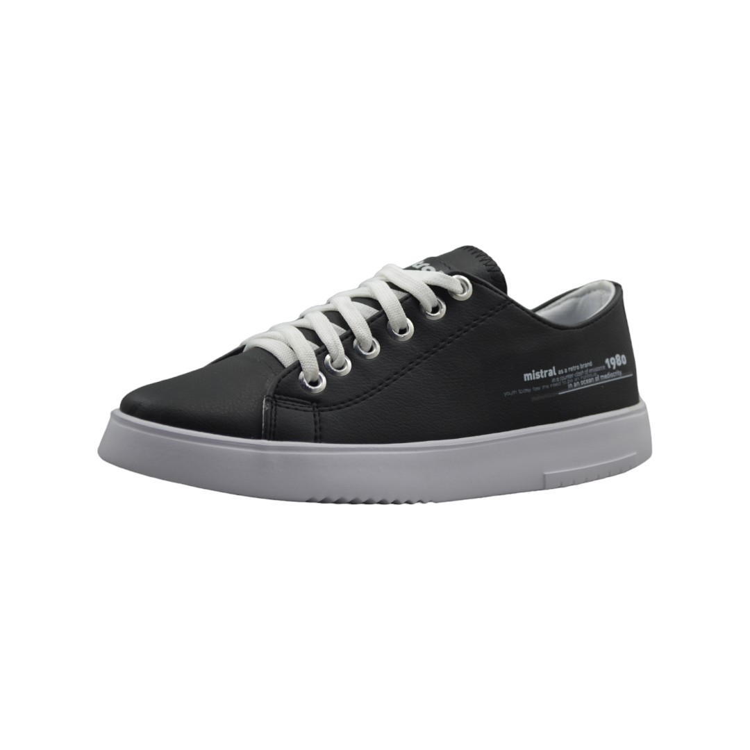 Articulo 2217<br>ZAPATILLA URBANA – MISTRAL – 35/40<br>Color 001 NEGRO <br> <span class='titulo_secundario' style='background-color:white;color:black;margin-top:7px; margin-bottom:0px;font-size:20px;'>Precio del Par</span>