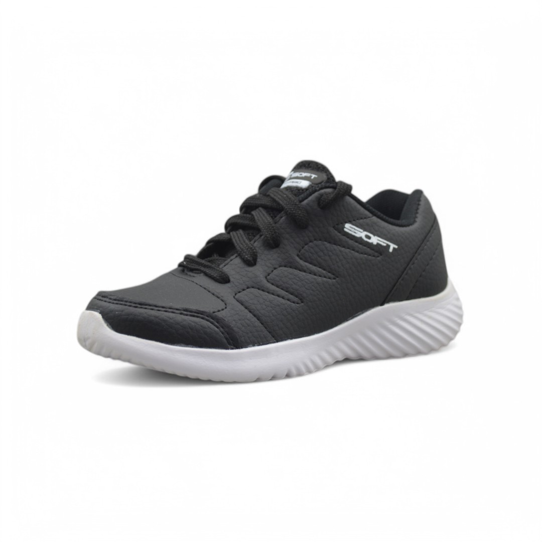 Articulo 1905<br>ZAPATILLA COLEGIAL – SOFT – 27/35 <br>Color 001 NEGRO <br> <span class='titulo_secundario' style='background-color:white;color:black;margin-top:7px; margin-bottom:0px;font-size:20px;'>Precio del Par</span>