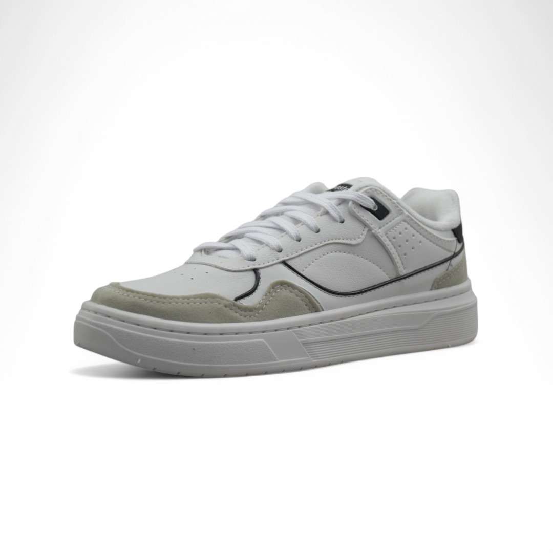 Articulo 2575<br>ZAPATILLA URBANA – MANCHESTER – 36/44<br>Color 165 BLANCO/NEGRO <br> <span class='titulo_secundario' style='background-color:white;color:black;margin-top:7px; margin-bottom:0px;font-size:20px;'>Precio del Par</span>