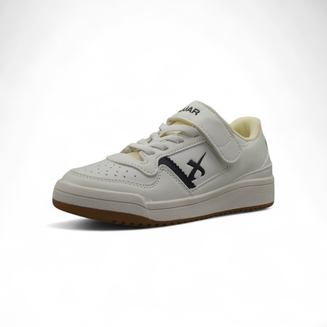 Articulo 2602<br>ZAPATILLA URBANA – JAGUAR – 22/35<br>Color 01240 MANTECA <br> <span class='titulo_secundario' style='background-color:white;color:black;margin-top:7px; margin-bottom:0px;font-size:20px;'>Precio del Par</span>