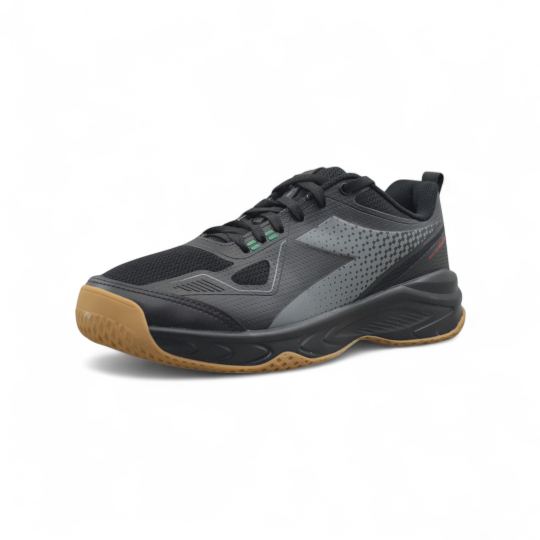 Articulo 2443<br>ZAPATILLA PADEL TENIS – DIADORA – 36/45<br>Color 01488 NEGRO/GRIS/ROJO <br> <span class='titulo_secundario' style='background-color:white;color:black;margin-top:7px; margin-bottom:0px;font-size:20px;'>Precio del Par</span>
