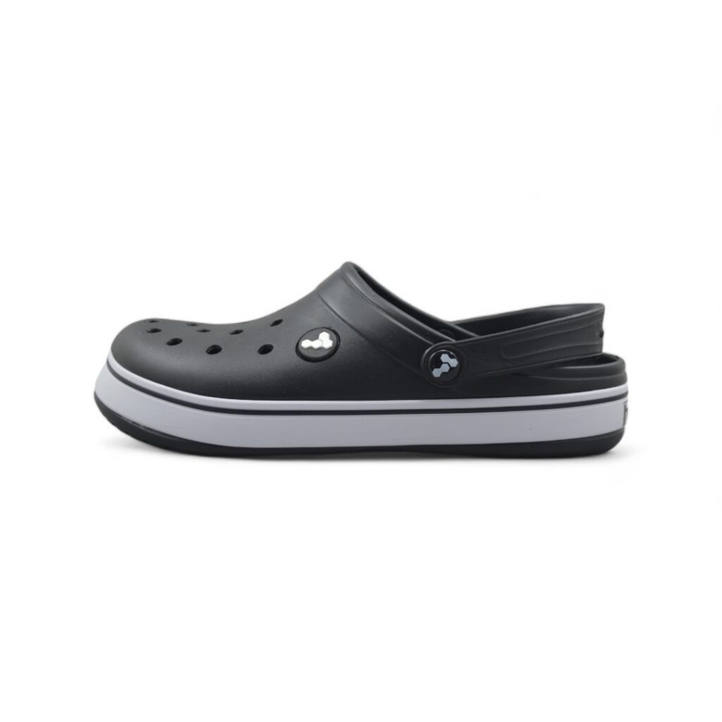 CROCS CON BANDA - 39/44 - 242 HT – Negro