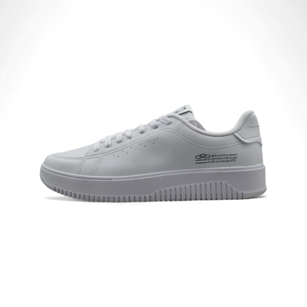 ZAPATILLA URBANA - OLYMPIKUS - 40/45 – Blanco